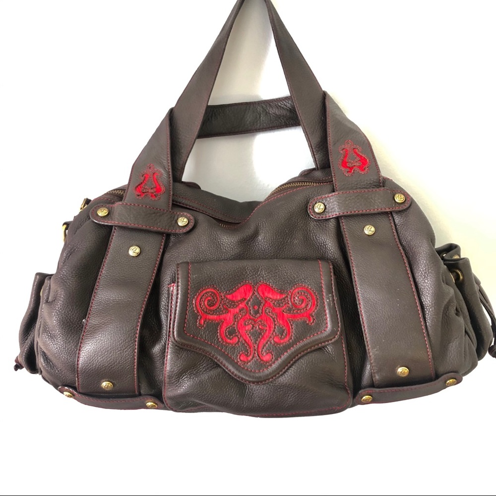 Kate Landry l Unique Cowhide Leather Purse